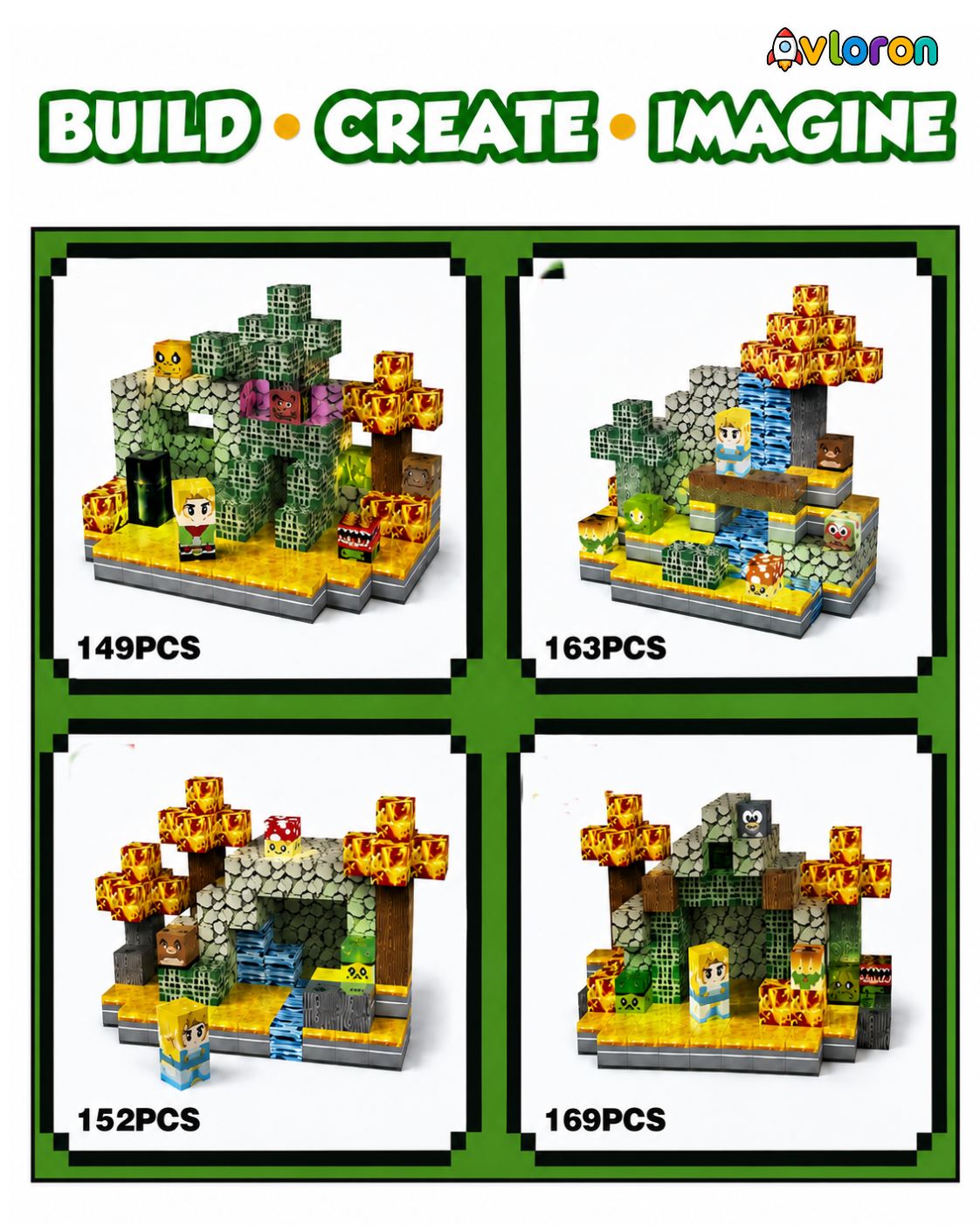 Magnetic Blocks 200PCS Warrior and Princess Series with Light-Up Magnetic Tiles – STEM Building Toy for Creativity & Motor Skills Ages 3+