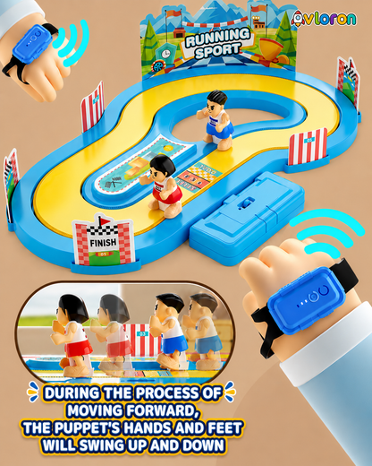 Avloron Motion-Sensing Racing Track Game with Two-Player Competition Mode – Interactive Family Toy for Home Fun & Entertainment